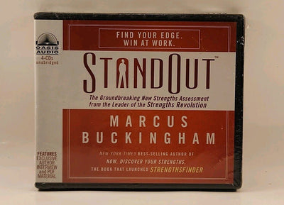 Stand Out: New Strengths Assessment by Marcus Buckingham, Audio CD r1s10 1132