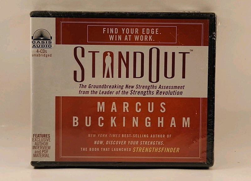 Stand Out: New Strengths Assessment by Marcus Buckingham, Audio CD r1s10 1132 - Darktower Media