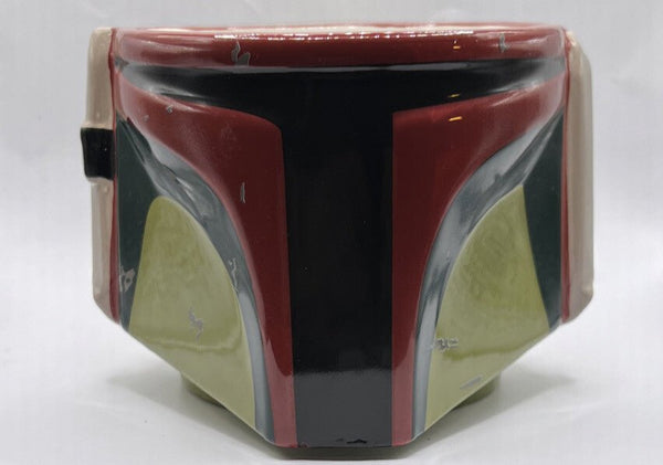 Star Wars Boba Fett Helmet 20 oz. Ceramic 3D Sculpted Mug - Darktower Media