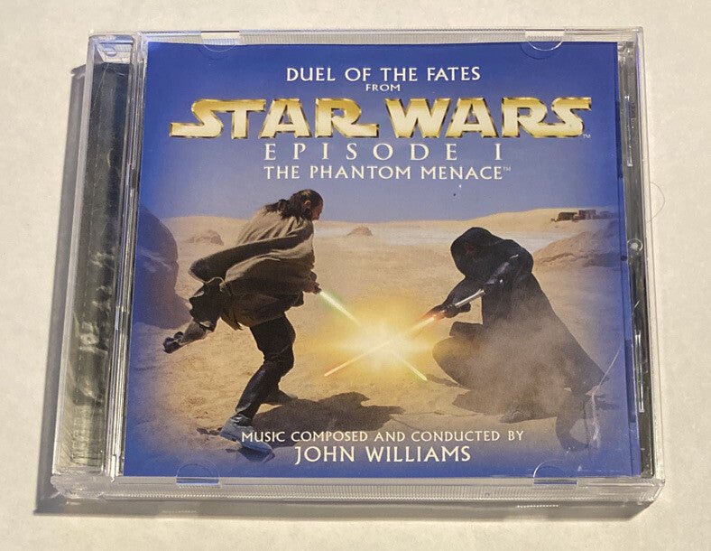 STAR WARS John Williams Duel of Fates RARE PROMO DJ CD Single 1999 USA Episode1 - Darktower Media