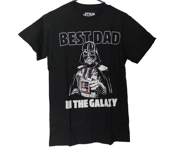 Star Wars Mens Small S Best Dad In The Galaxy Darth Vader Fathers Day Gift - Darktower Media