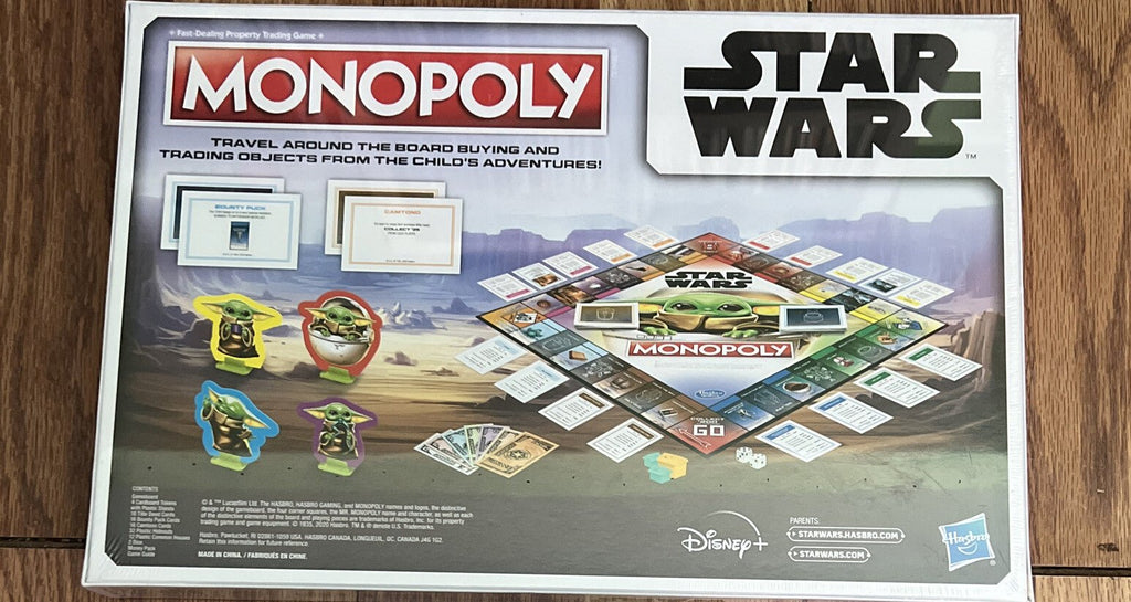 STAR WARS Monopoly The Mandalorian The Child Baby Yoda Edition Factory Sealed - Darktower Media