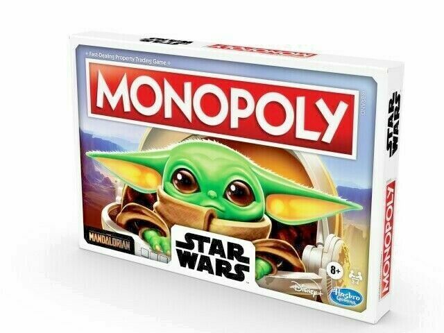 STAR WARS Monopoly The Mandalorian The Child Baby Yoda Edition Factory Sealed - Darktower Media