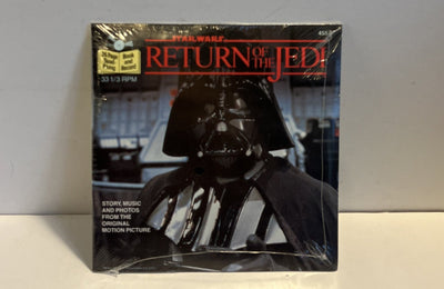 Star Wars Return of the Jedi 33 1/3 record and read along 24 page book USA New