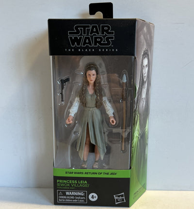 Star Wars The Black Series Princess Leia Ewok Village 6" Action Figure NEW