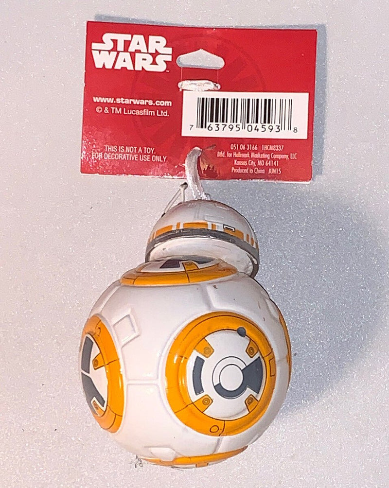 Star Wars The Force Awakens BB - 8 Hallmark Blown Glass Ornament EP VII - Darktower Media