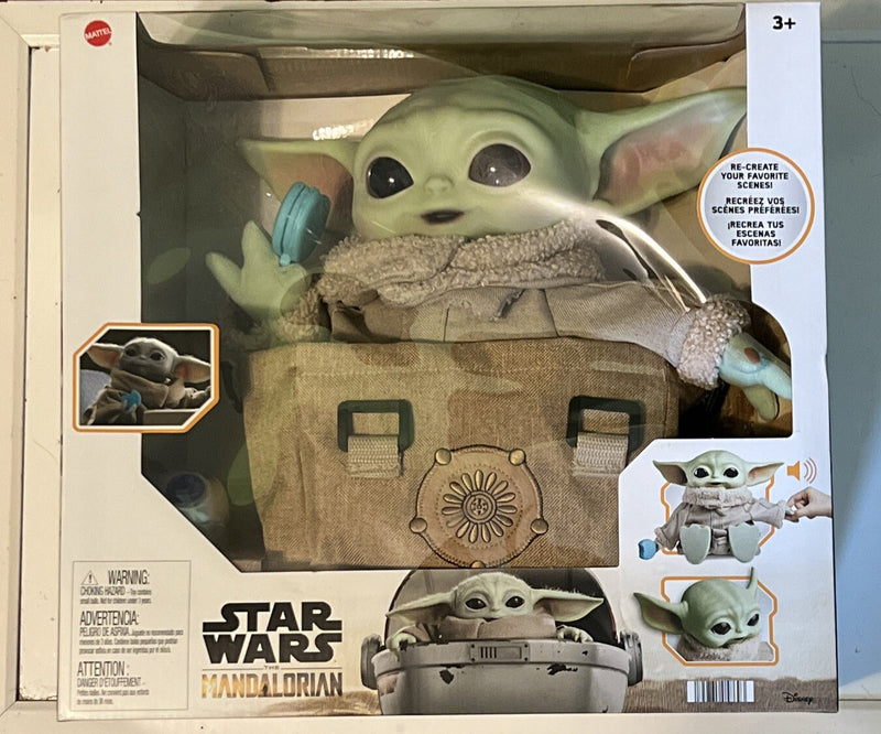 Star Wars the Mandalorian Grogu with Cookie Premium Plush Bundle NIB - Darktower Media