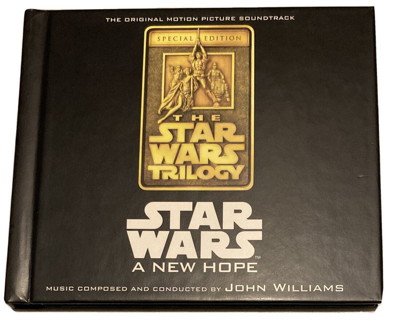 Star Wars Trilogy A New Hope. 2 CD Deluxe Limited Edition Collectors Edition Nm - Darktower Media
