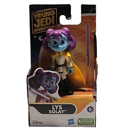 Star Wars Young Jedi Adventures Lys Solay 3" Action Figure Mini Hasbro New