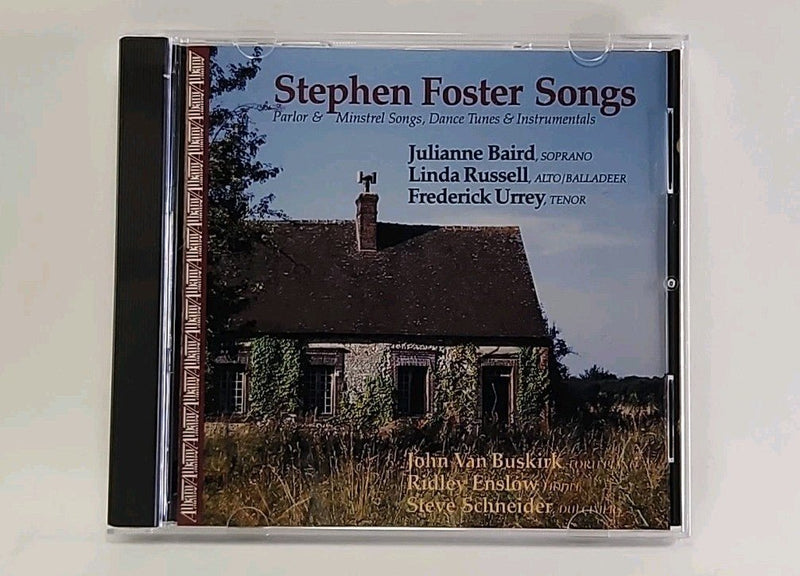 STEPHEN FOSTER SONGS: Parlor & Minstrel Baird/Russell/Urrey CD USA 4637 - Darktower Media