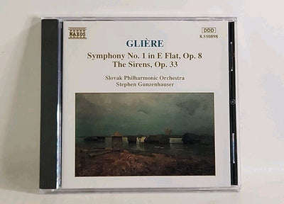 Stephen Gunzenhauser - Gliere Symphony No. 1, The Sirens (CD Naxos USA) w1 3856