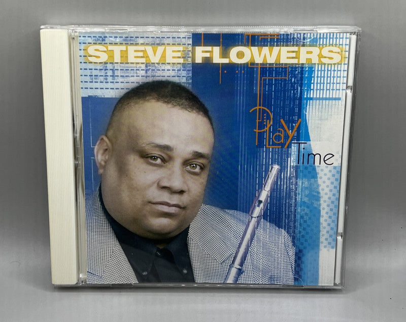 Steve Flowers - Play Time CD Jazz Flute 2002 Fluteristic Prod. Scratch Free USA - Darktower Media