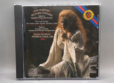 Strauss Salome 4 Last Songs Malven Eva Marton Davis CBS Cd Mk 42019 1985 USA Nm