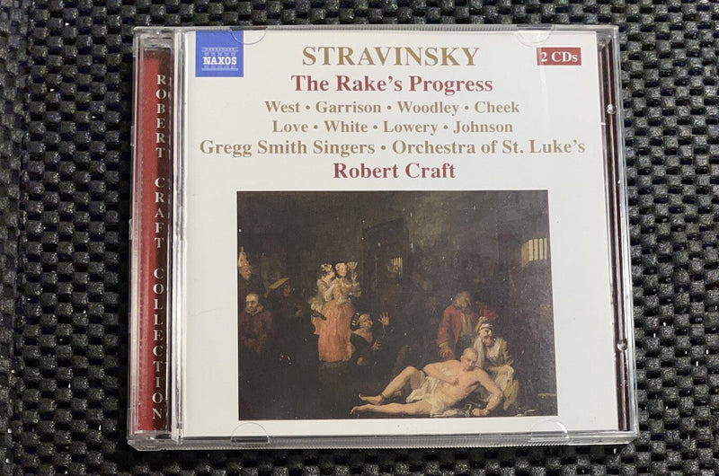 Stravinsky: The Rake's Progress CD Robert Craft 2 Cd Naxos 2009 USA - Darktower Media