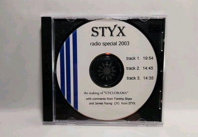 STYX Radio Special 2003 DJ Copy Tommy Shaw James Young RARE 5483