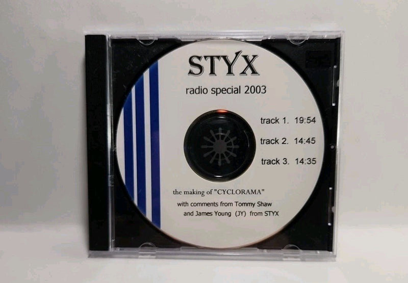 STYX Radio Special 2003 DJ Copy Tommy Shaw James Young RARE 5483 - Darktower Media