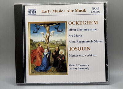 `SUMMERLY, J./OXFORD CAMERATA` Missa L'homme arme/Ave Maria/Alma Redemptor CD
