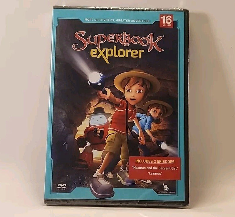 Superbook Explorer Vol 16 DVD “Naaman & The Servant Girl