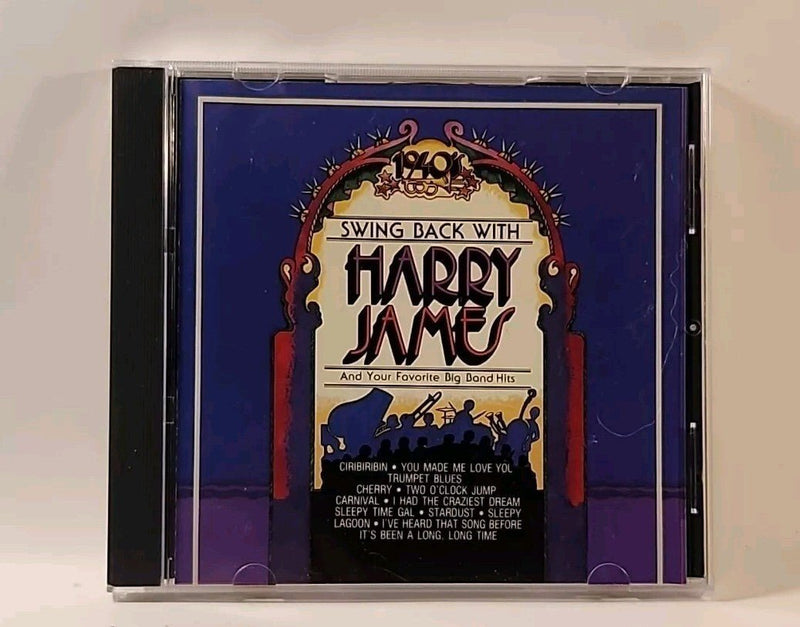 Swing Back With Harry James by Harry James (CD, 1988, Just For Records) USA 3834 - Darktower Media