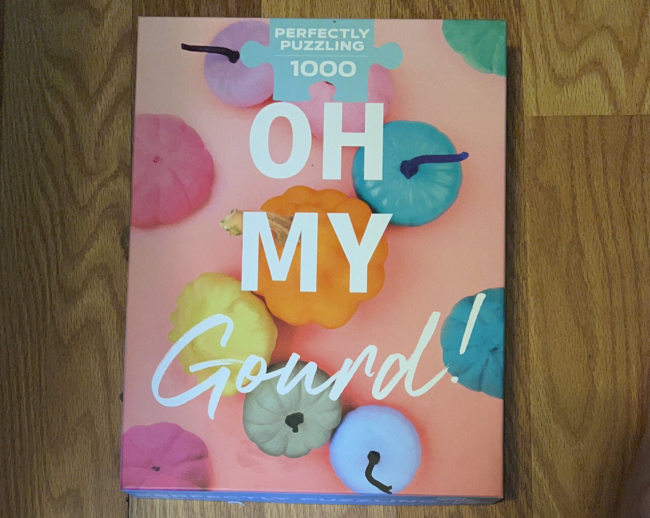 Talking Tables Oh My Gourd Pumpkin 1000 - pcs Jigsaw Puzzle Sealed and Poster NEW! - Darktower Media