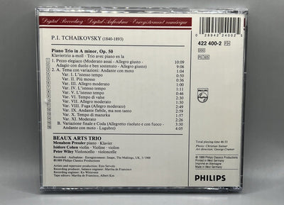 Tchaikovsky: Piano Trio, Op. 50 (CD, Philips) Scratch Free W Germany 1999