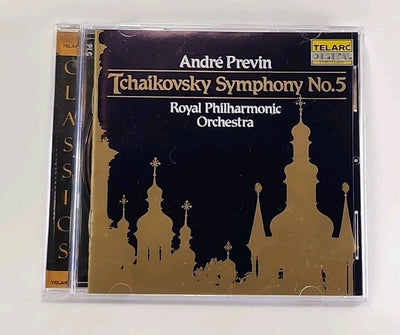 Tchaikovsky Symphony No.5 Royal Philharmonic Andre Previn CD 1985 USA w1 3858