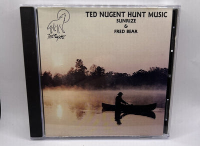 TED NUGENT-Hunt Music  Sunrize & Fred Bear Cd Single RARE  1992 Near Mint USA