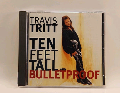 Ten Feet Tall and Bulletproof by Travis Tritt (CD, 1994) BMG Club w1s2 1919