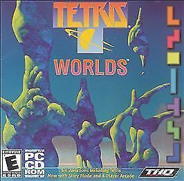 Tetris Worlds Jewel Case (PC, 2003) THQ PC CD_ROM - Darktower Media