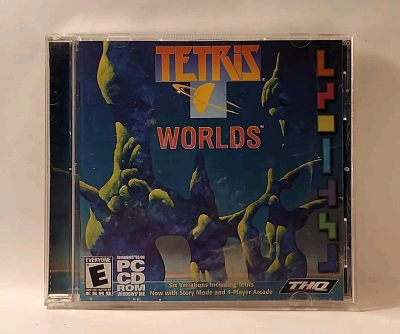 Tetris Worlds Jewel Case (PC, 2003) THQ PC CD_ROM - Darktower Media