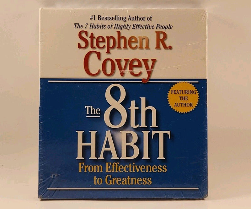 The 8th Habit: From Effectiveness to Greatness Stephen Covey CD Audio r1s101142 - Darktower Media