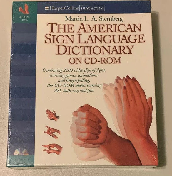 The American Sign Language Handshape Dictionary CD - ROM for Macintosh New - Darktower Media