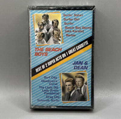The Beach Boys & Jan & Dean 1992 Vintage Rare Cassette Tape NEW SEALED 1992 USA