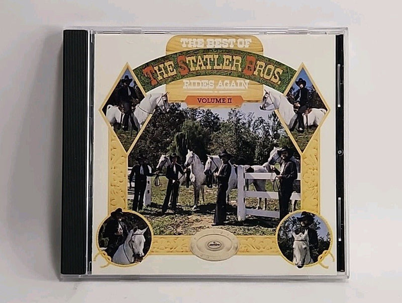 The Best of The Statler Brothers Rides Again Volume II (CD, 1990) USA 4783 - Darktower Media