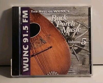 The Best of WUNC’s Back Porch Music Vol 5 OOP CD Alison Krauss 2002 w1s4 3198