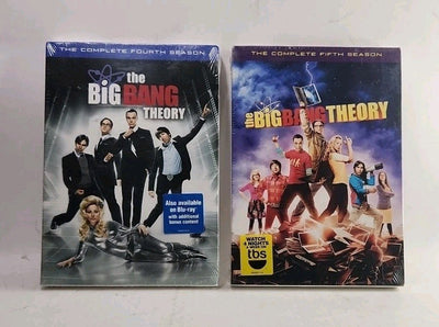The Big Bang Theory: The Complete Fourth & Fifth Seasons DVD Bundle USA 5265