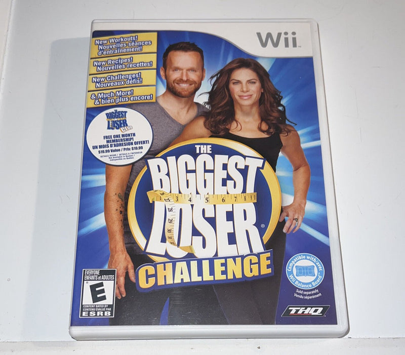 The Biggest Loser Challenge (Nintendo Wii, 2010) Complete NM r1s8 0838 - Darktower Media