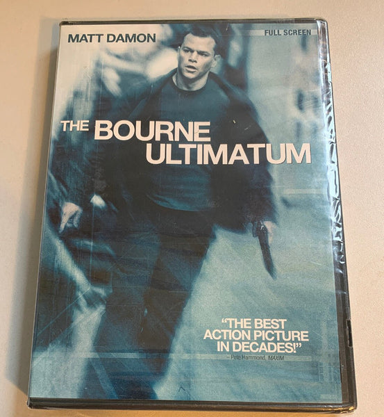 The Bourne Ultimatum (DVD, 2007, Full Frame) - Darktower Media