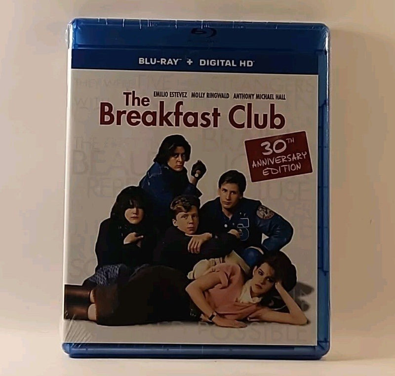 The Breakfast Club 1985 (Blu - Ray/Digital, 2015) 30th Anniv. Ed. USA r1s3 398 - Darktower Media