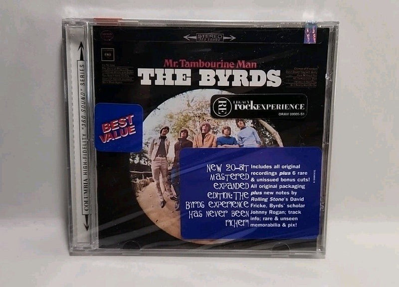 The Byrds Mr. Tambourine Man (CD 6 Bonus Tracks Columbia 1996 USA) Hype 5453 - Darktower Media