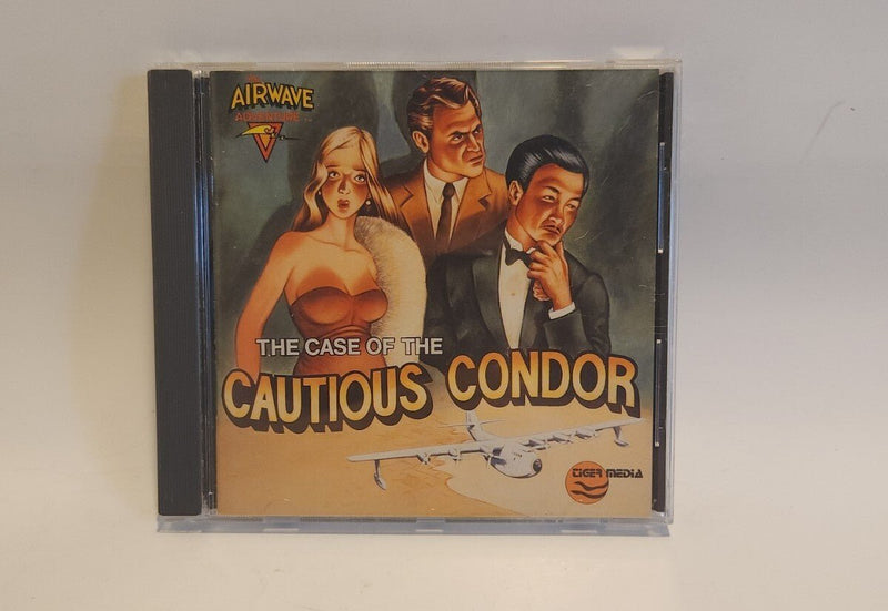 The Case of the Curious Condor PC CD Adventure Murder Game! 1990 Tiger Media - Darktower Media