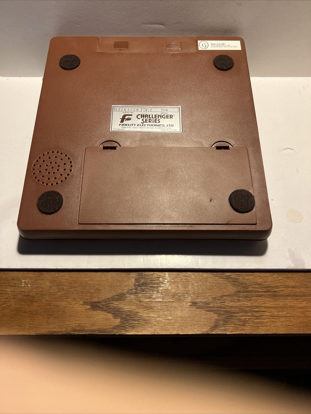 The Classic Portable Sensory Chess Computer - Fidelity International Complete VG - Darktower Media