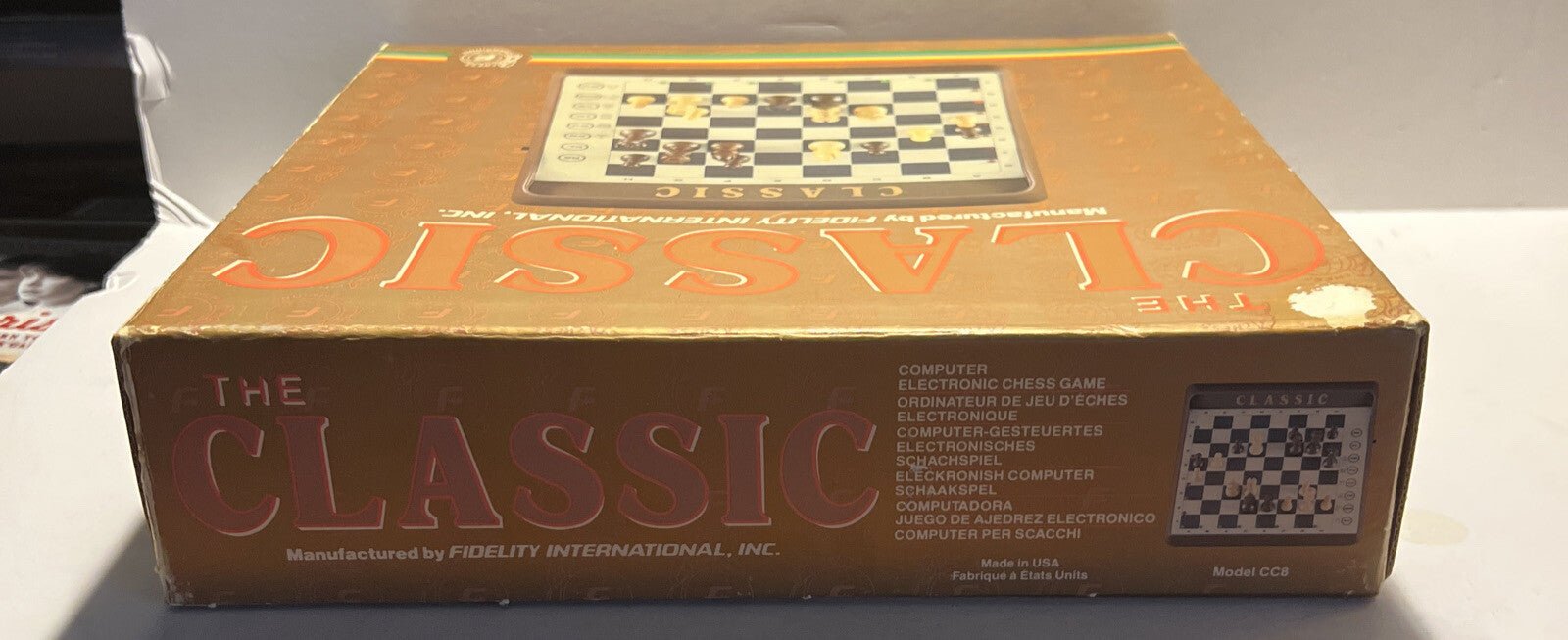 The Classic Portable Sensory Chess Computer - Fidelity International Complete VG - Darktower Media