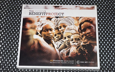 The Congo Benefit Project Two Disc Set CD / DVD Amazing Grace Elliot New Sealed