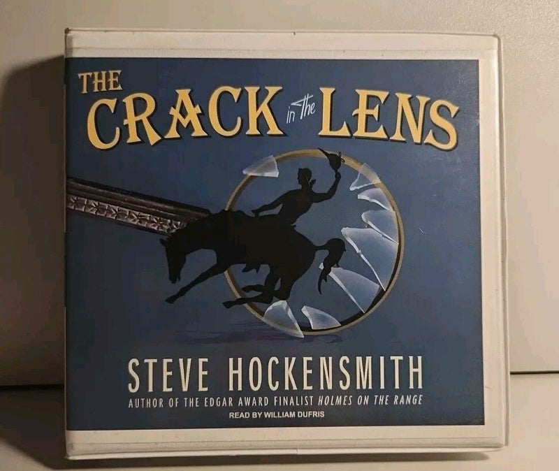 The Crack In The Lens by Steve Hockensmith AUDIO BOOK 8 CDs Unabridged - Darktower Media