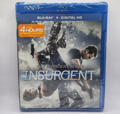 The Divergent Series: Insurgent (Blu-ray, 2015, Digital) NEW USA