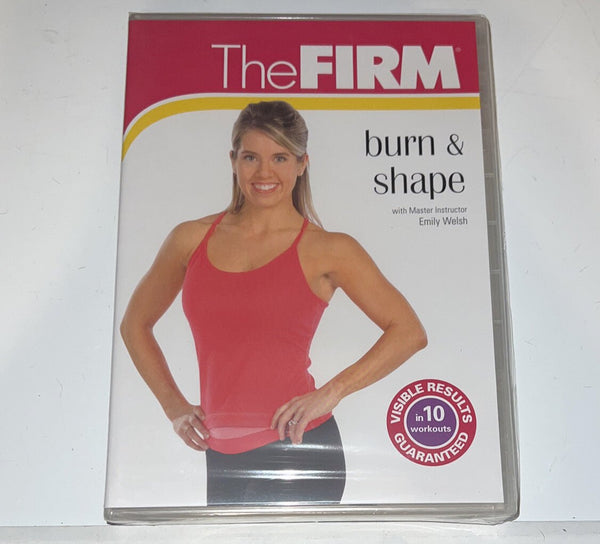 THE FIRM BURN & SHAPE New DVD 2007 By Master Instructor Emily Welsh USA - Darktower Media