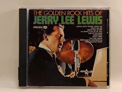 The Golden Rock Hits of Jerry Lee Lewis (CD, 1987, Smash) USA w1s3 2407
