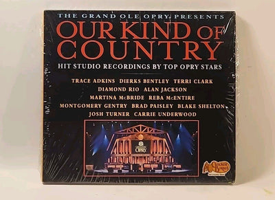 The Grand Ole Opry Presents Our Kind of Country CD Digipak  2014 Cracker Barrel