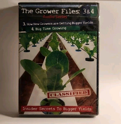 The Grower Files 3 & 4 Audio Series CD Digital Audio Advanced Nutrients